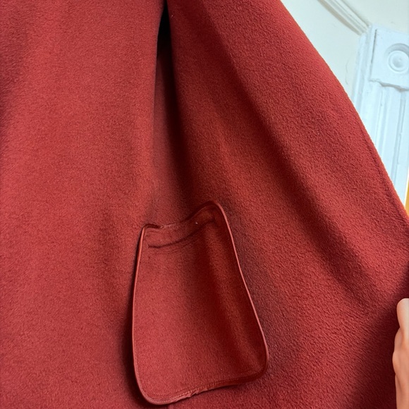 Sandro Double-sided Wool Coat - Picture 6 of 6